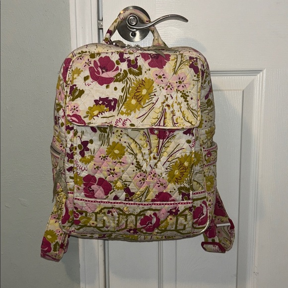 Vera Bradley Handbags - Vera Bradley Floral Quilted Backpack